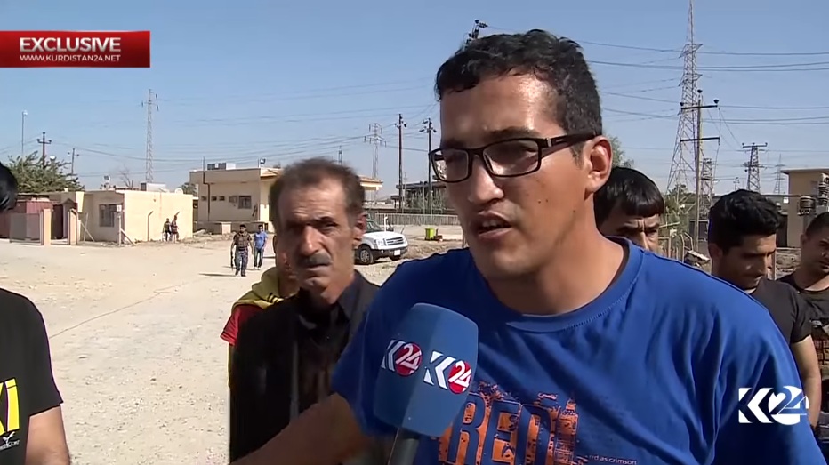 لقطات لكوردستان24 عن هجوم كركوك